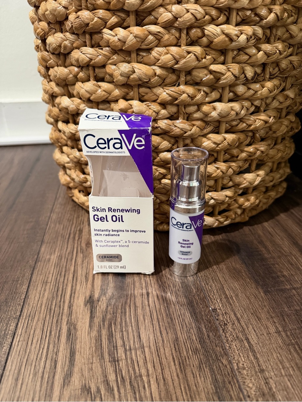 CeraVe Skin Renewing Gel Oil 1oz New
